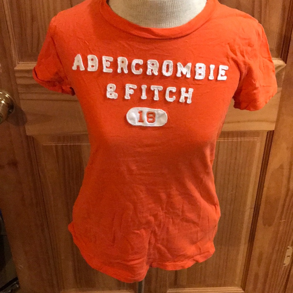 Abercrombie & Fitch orange T-shirt